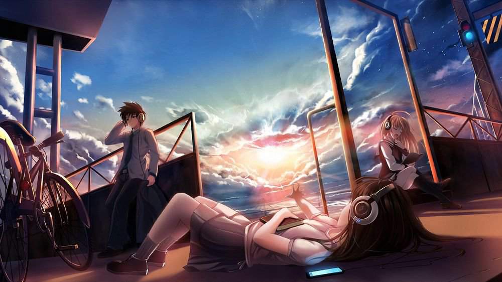 Cute anime boy wallpaper