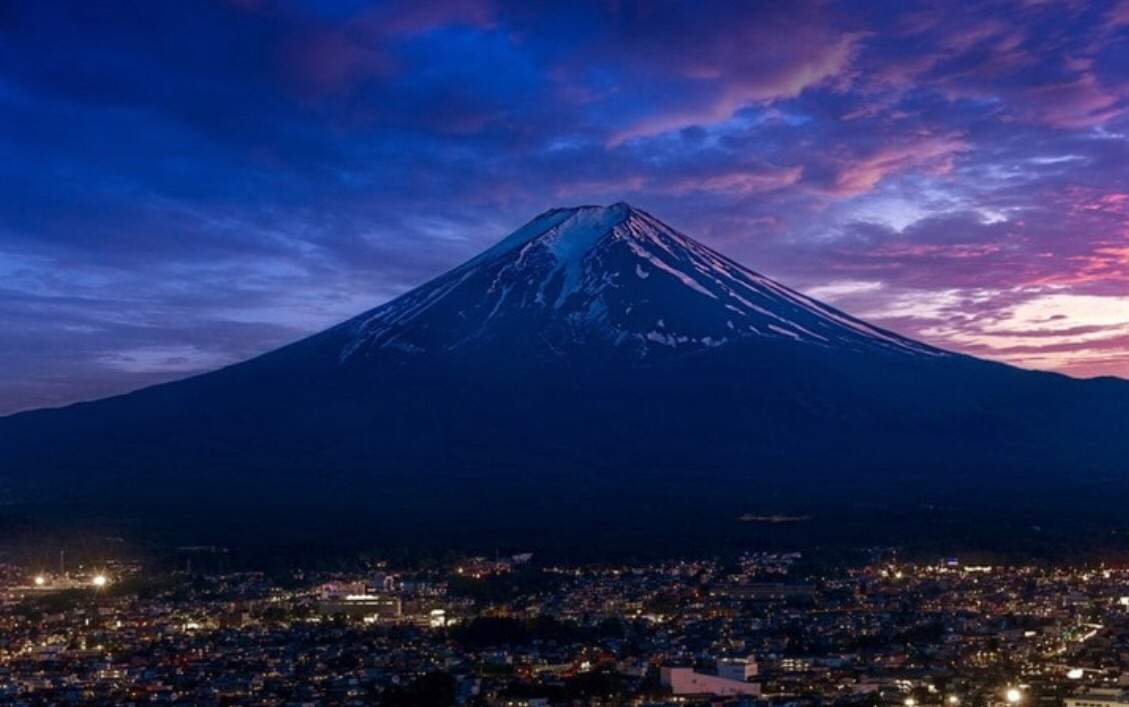 Достопримечательности Японии гора Фудзияма