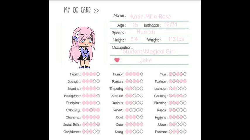 My Oc Card Gacha Life Amino