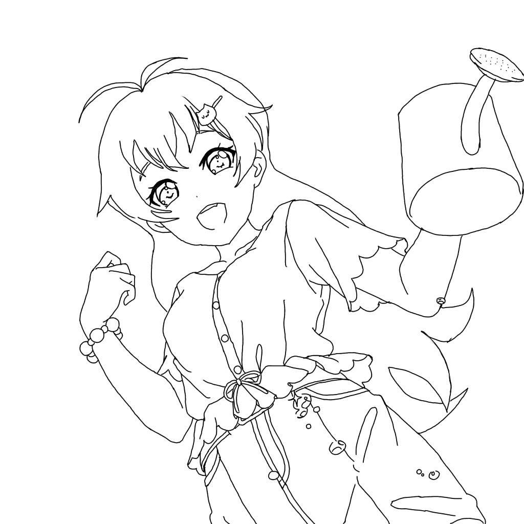Hagumi With Long Hair バンドリ Bang Dream Amino