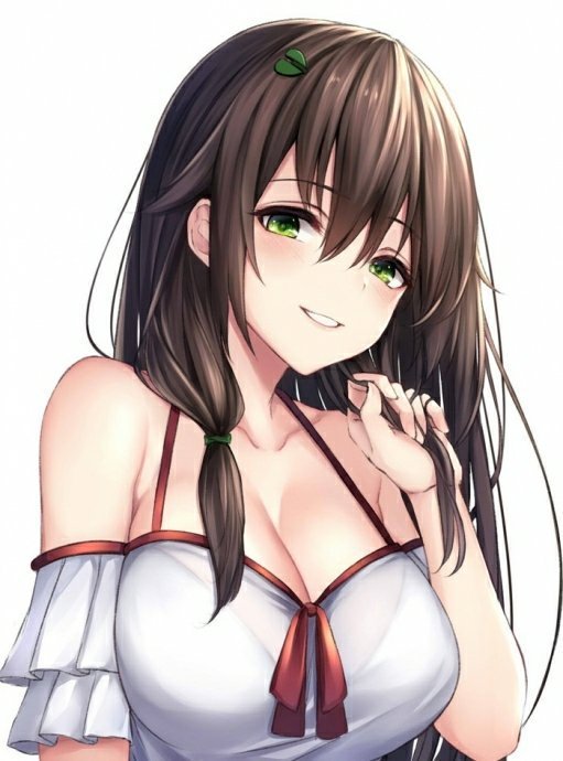 Anime girls with bangs
