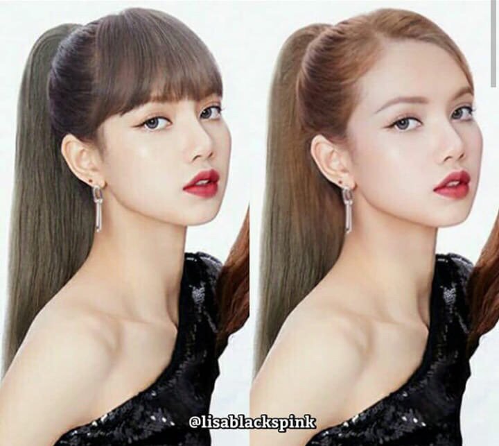 Wahhhhhh Lisa Without Bangs She Is So Gorgeous Blink