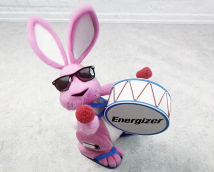 Heres a dumb fact about myself i use to think the energizer bunnys nose was...