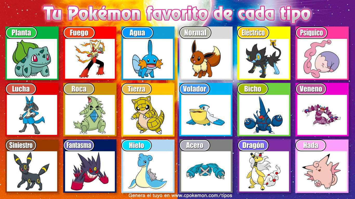 Mi Pokémon Favorito De Cada Tipo •pokémon• En Español Amino 4187