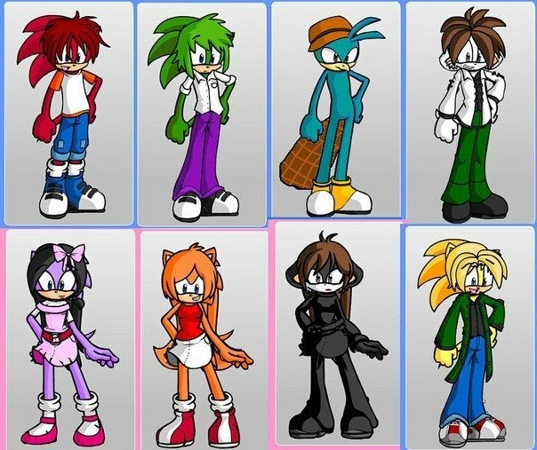 Персонажы ❤ Sonic Amino RUS Соник ёж Amino.