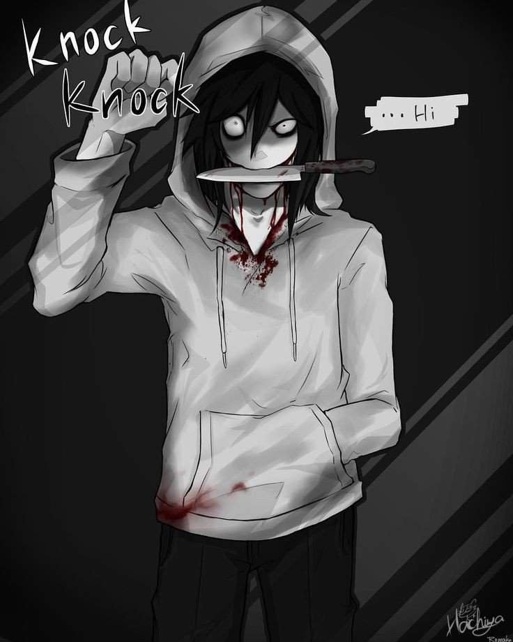 Jeff the killer in anime