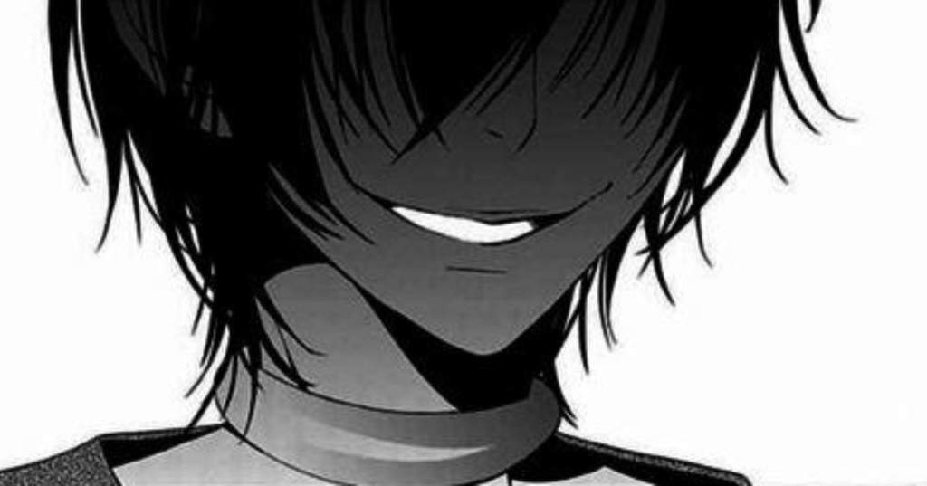 Anime guy smiling gif