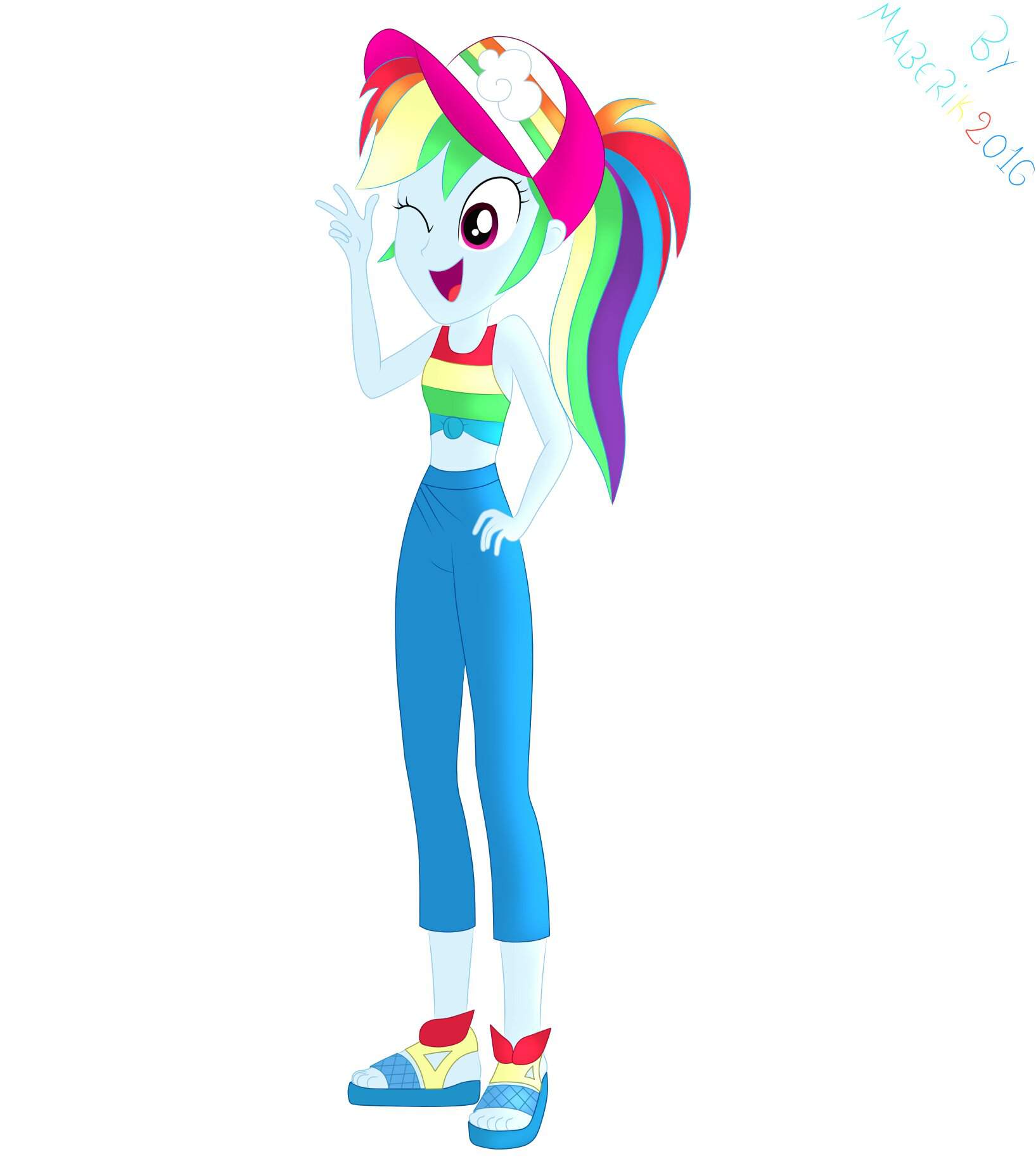 Image - Equestria Girls Digital Series Rainbow Dash 
