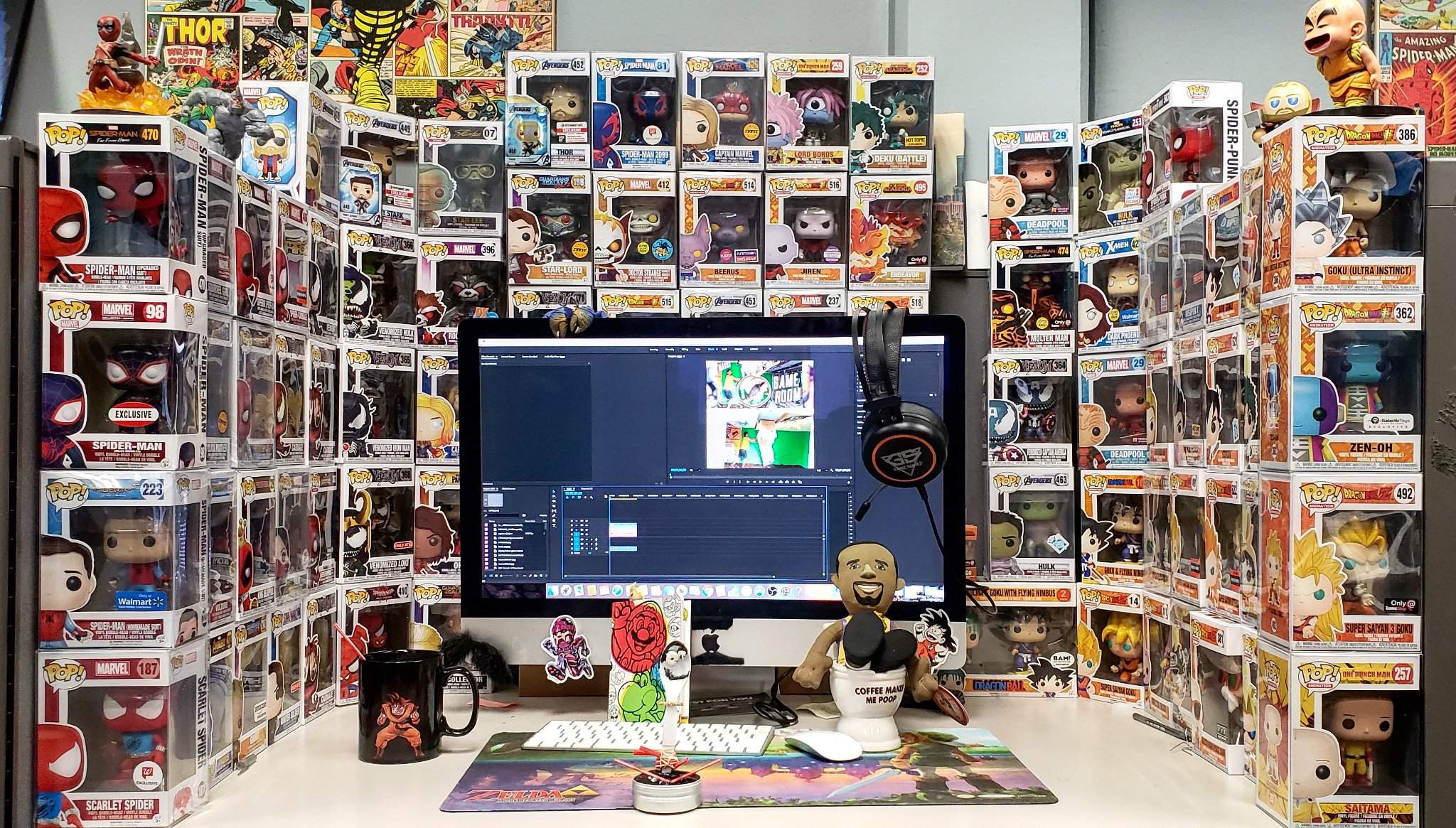 funko pop wall