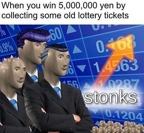 stonks meme youtooz