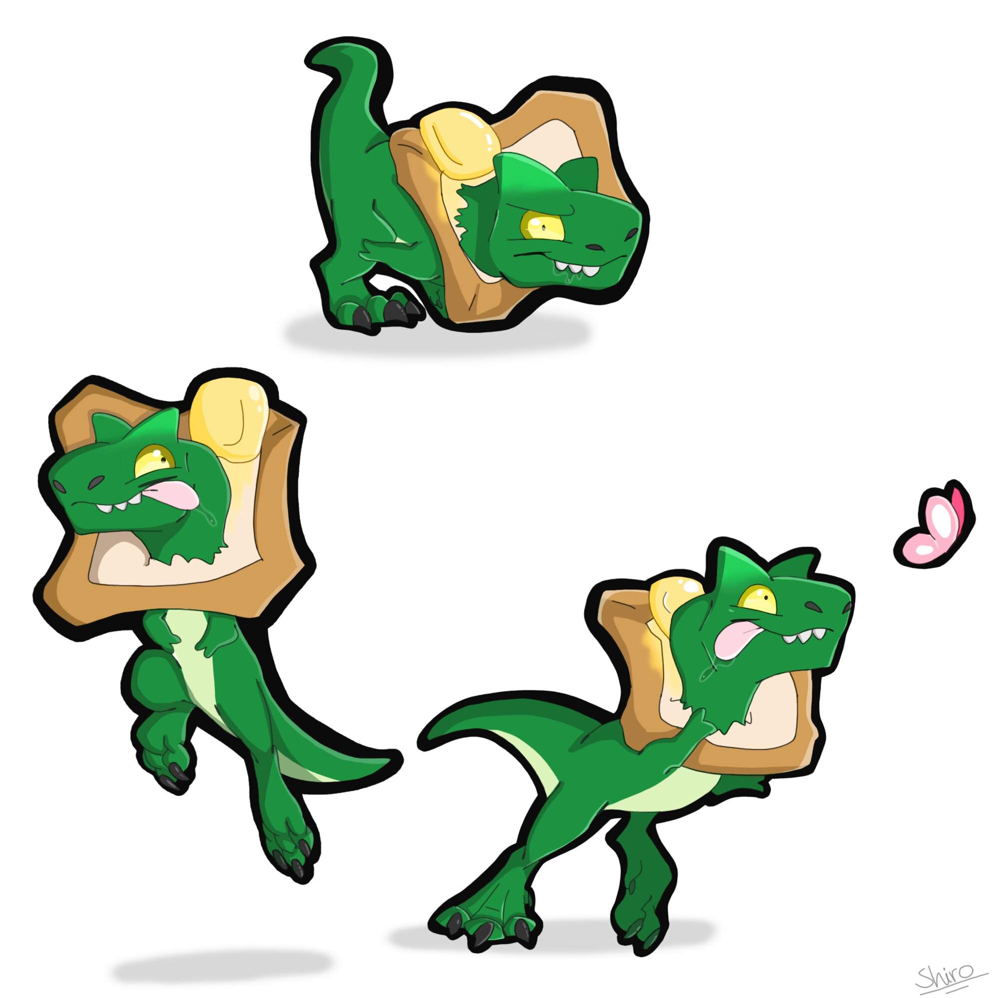 Toast Chibis Dinosaur Planet Amino