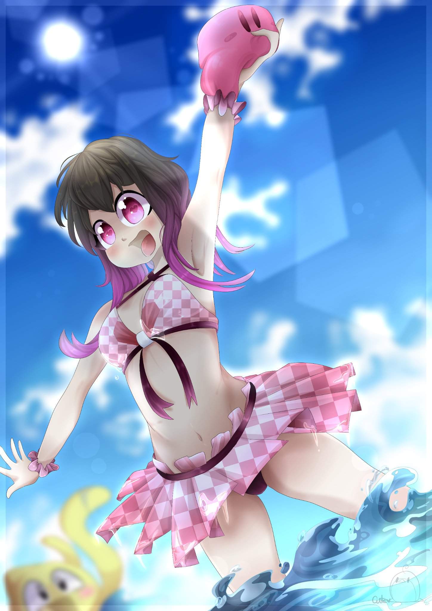 Our Betty but with a swimsuit because why not Glitchtale Amino.