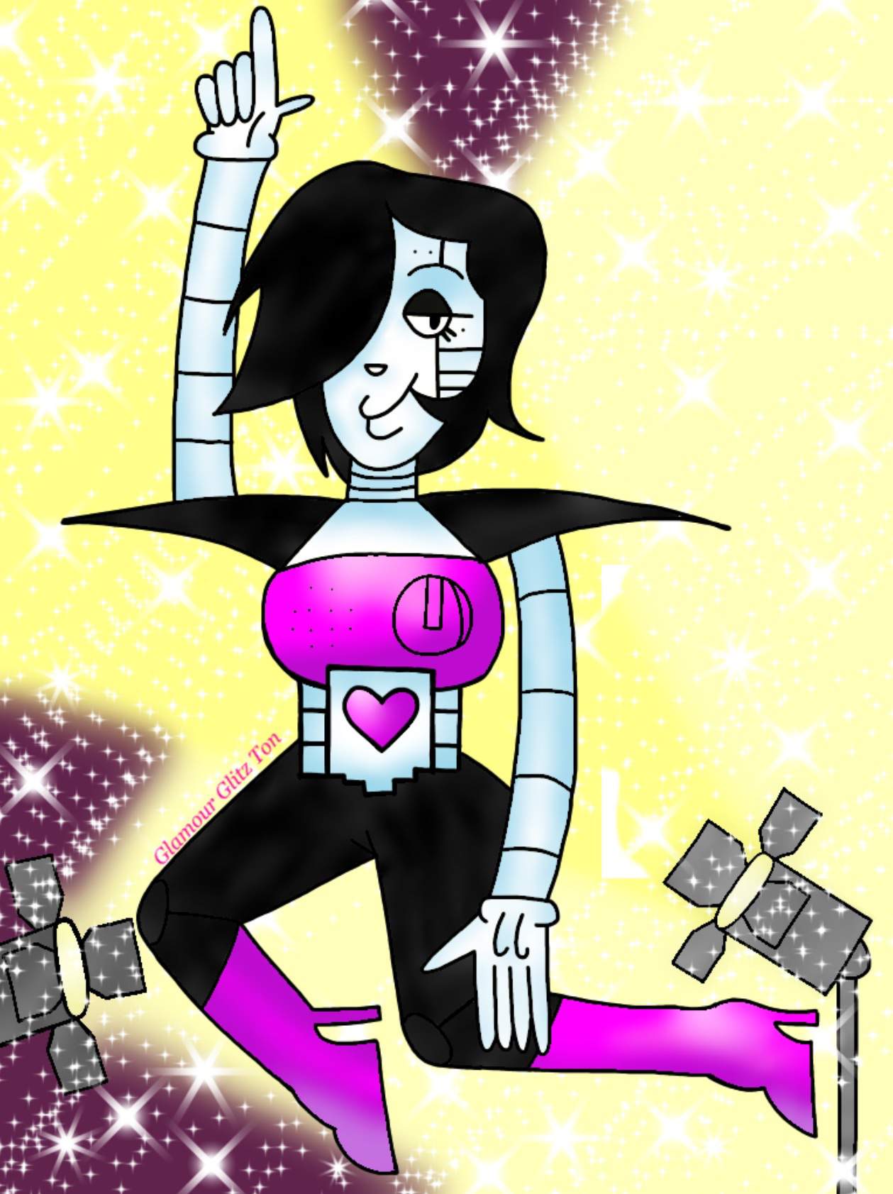 Mettaton Ex In One Of His Sprite Forms! Art | Undertale Amino