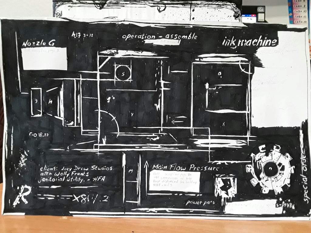 GearBox и Чертеж Bendy and the Ink Machine RUS Amino