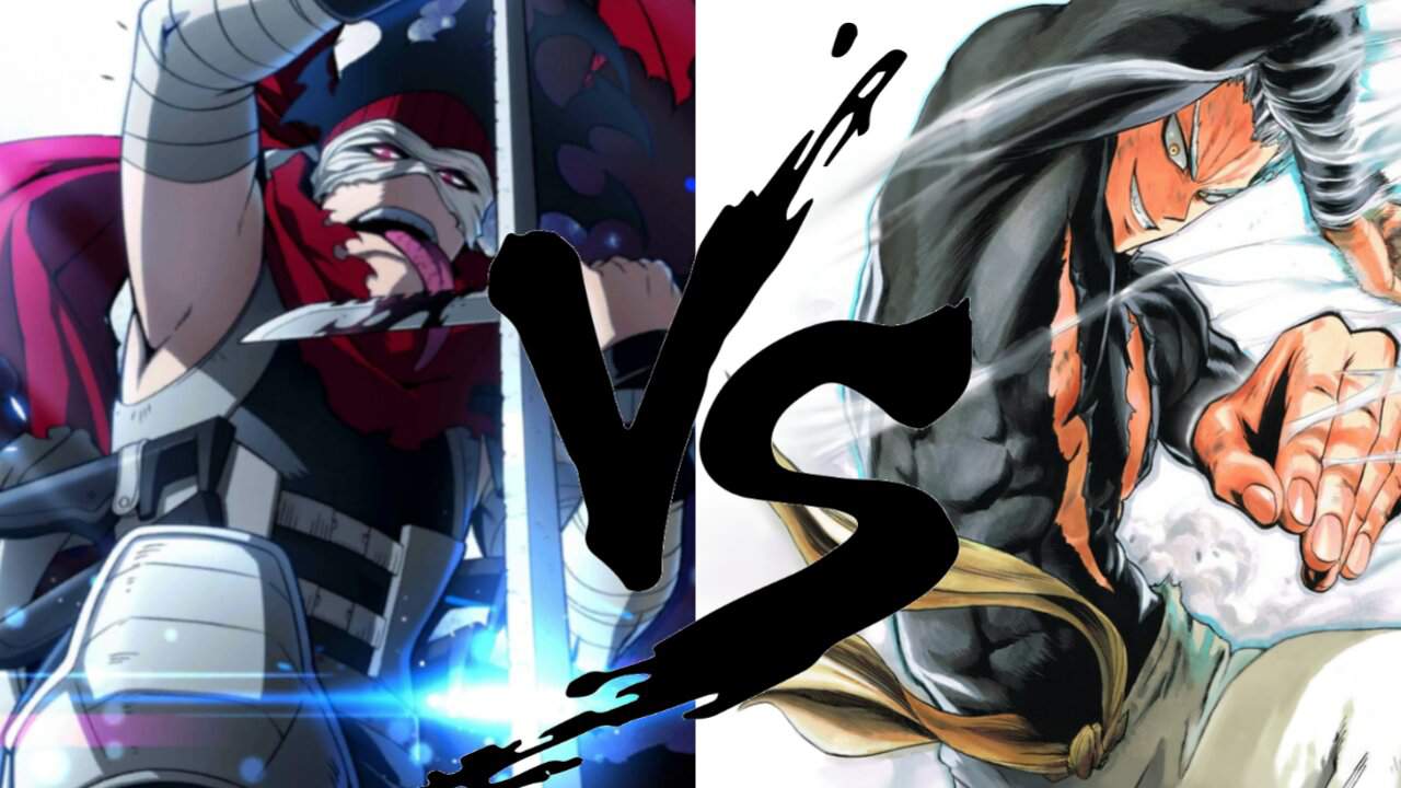 Hero Killer Stain VS Hero Hunter Garou My Hero Academia VS One Punch