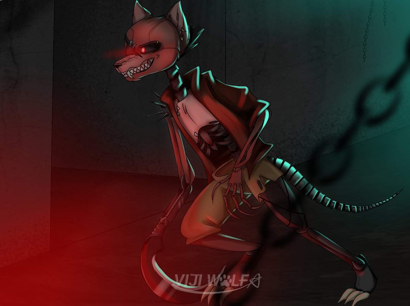 Drawkill Foxy Five Nights at Freddy's RUS Amino.