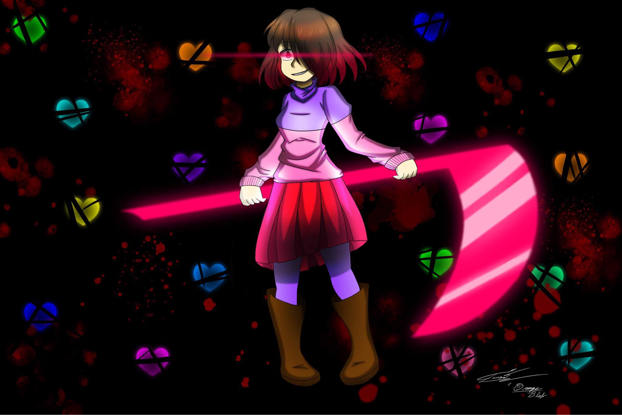 Bete Noire Glitchtale Collab | Glitchtale Amino