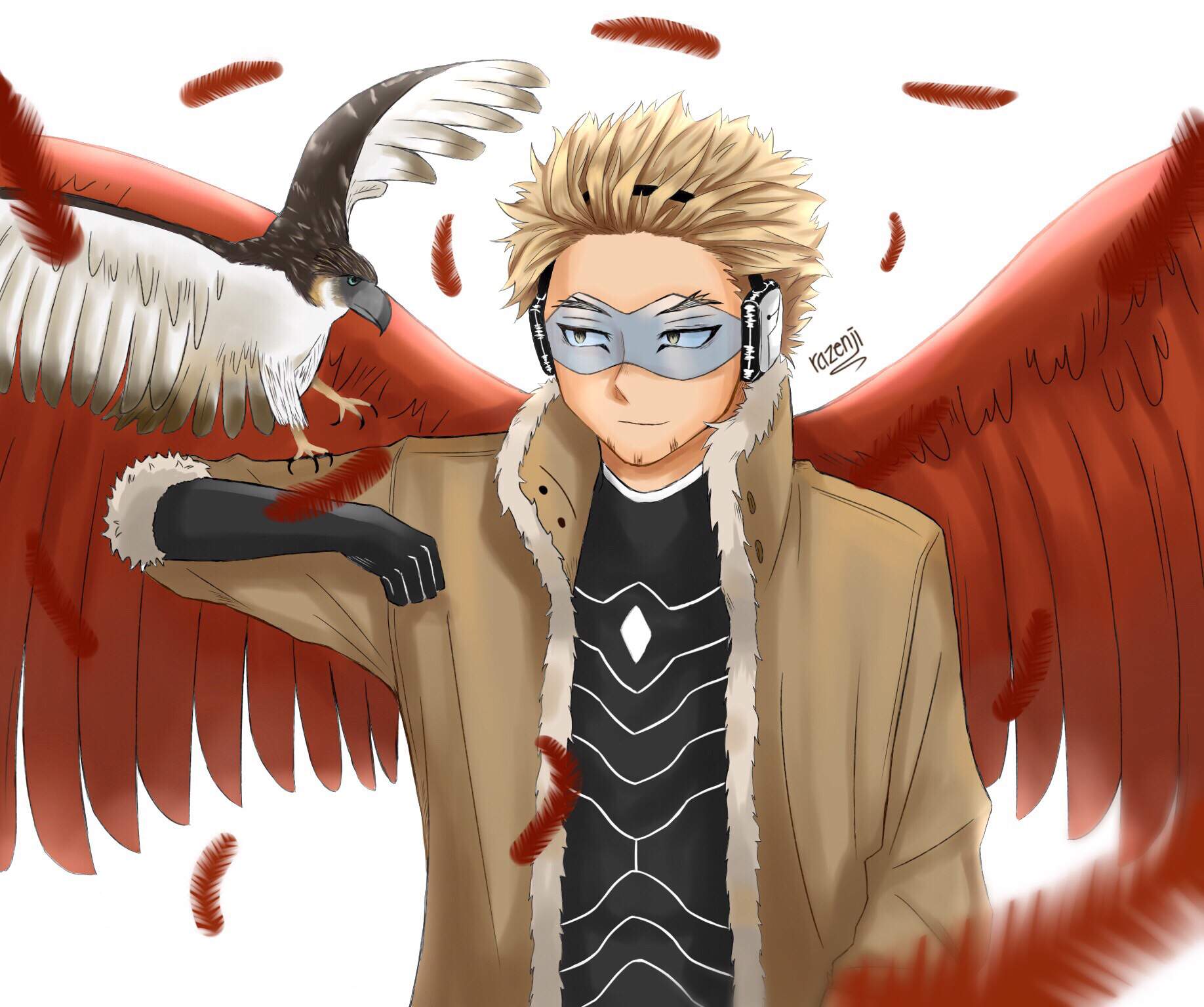 Hawks Fanart 🦅 My Hero Academia Amino.