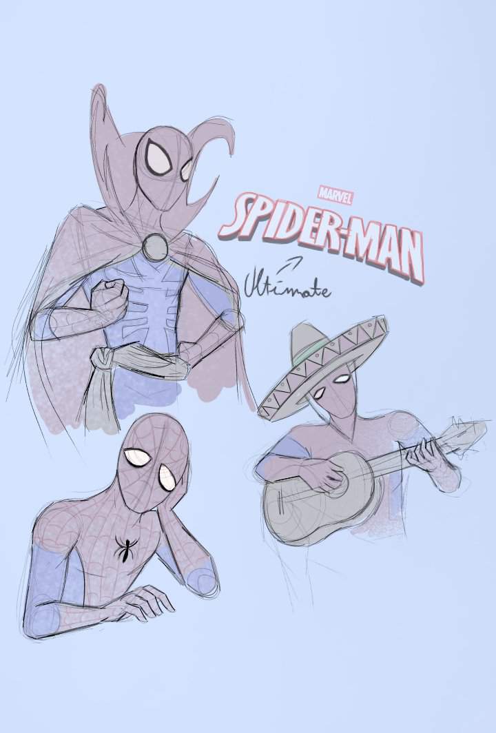 ultimate spider man fan art