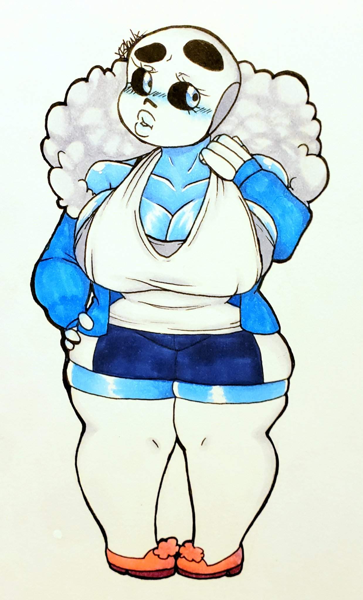 Thicc/or Fem Chibi!sans Undertale Fun Roleplaying Amino.