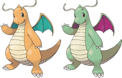 Shiny Or Non Shiny Dragonite Pok Mon Amino