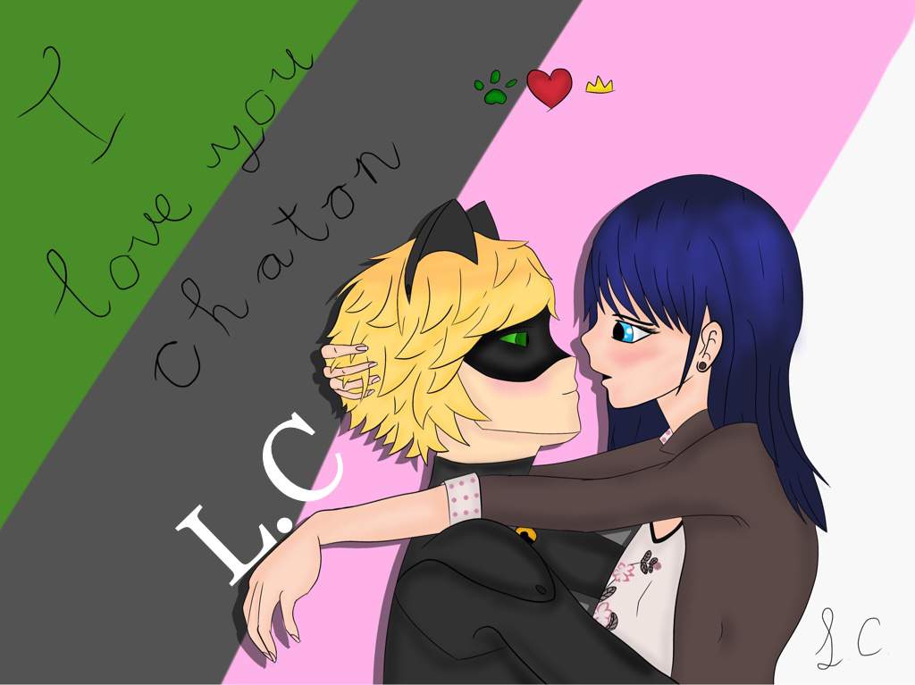 I Love You Chaton Couleur Digitale Miraculous Ladybug Fr Amino