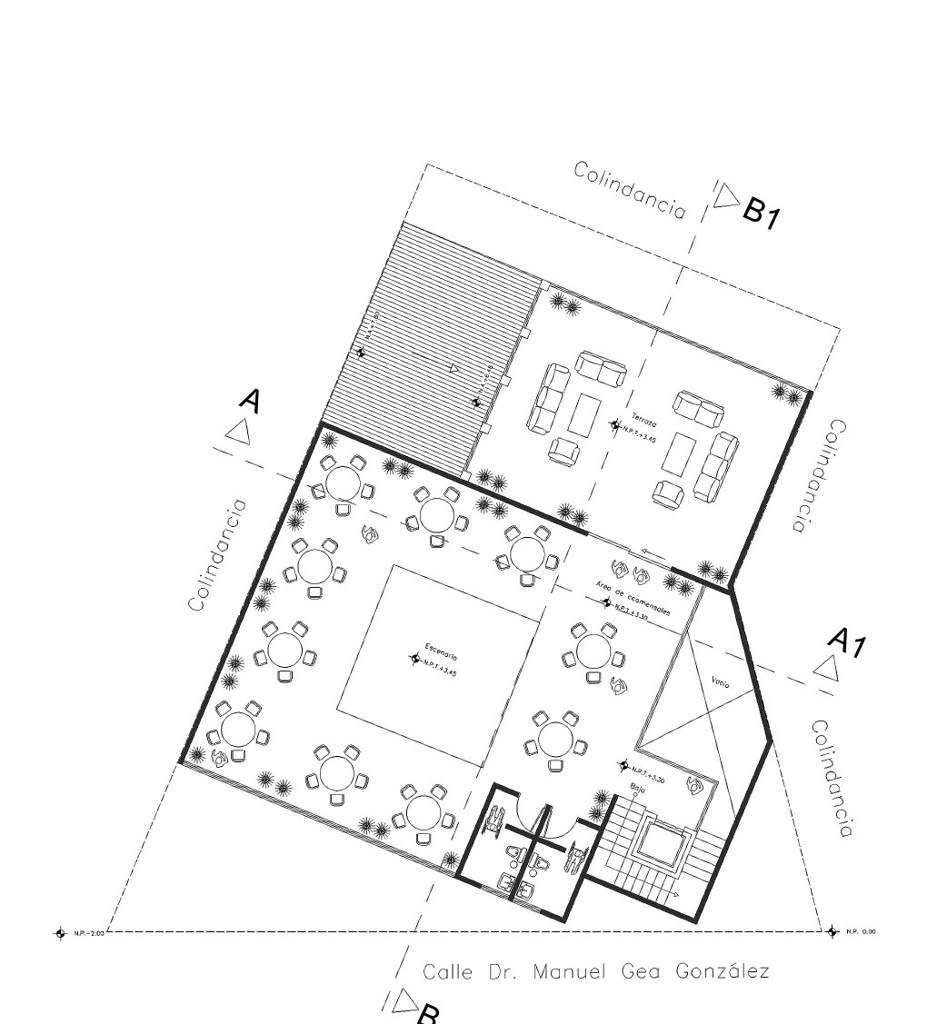 Propuesta conceptual arquitectonica para el diseño de una cafetería