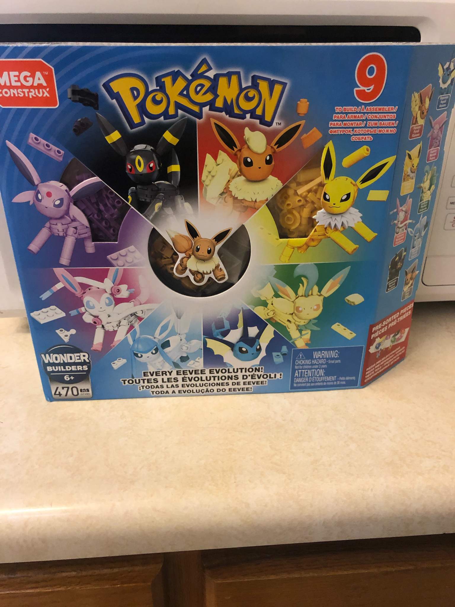 pokemon mega construx eevee