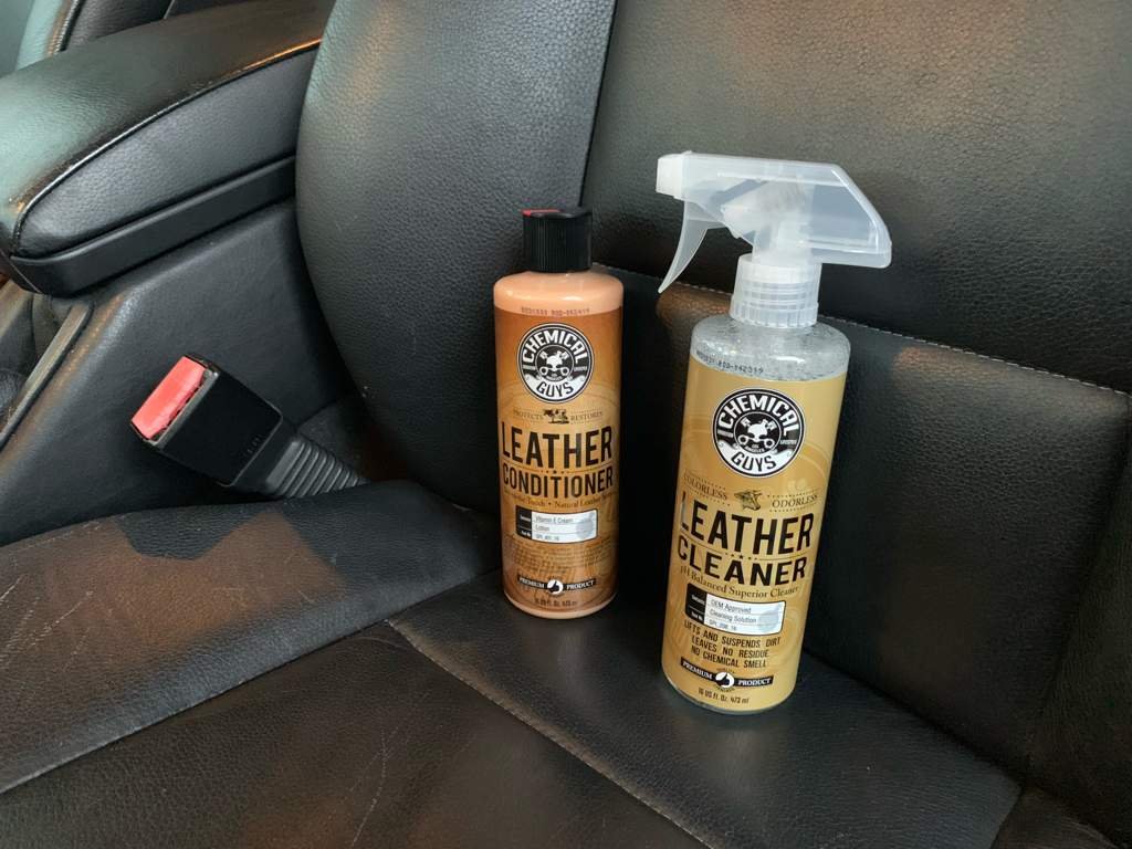 Product Review Chemical Guys Leather Treatment Garage Amino