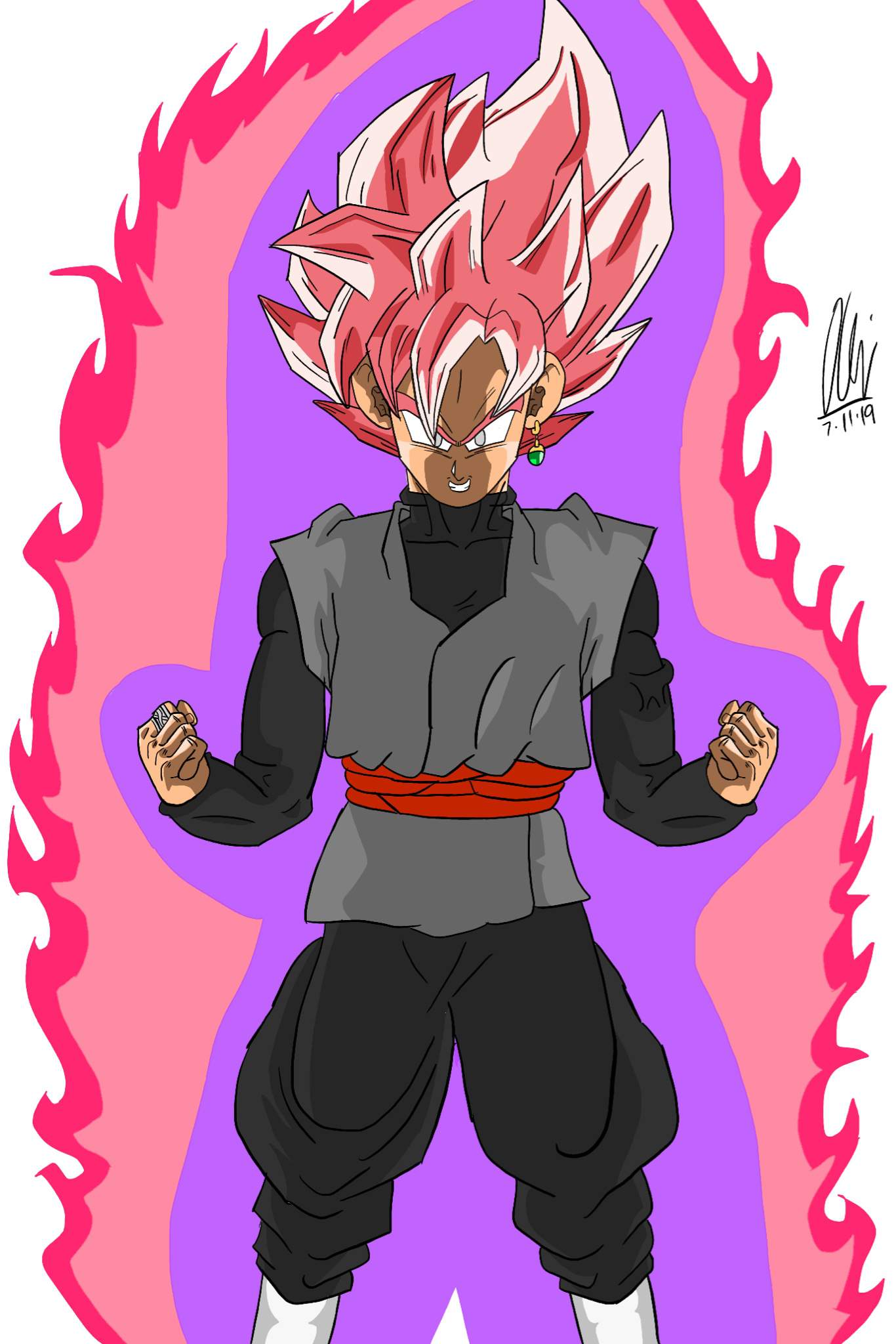 “this Is Rosé Super Saiyan Rosé” Goku Black Dragonballz Amino 6520