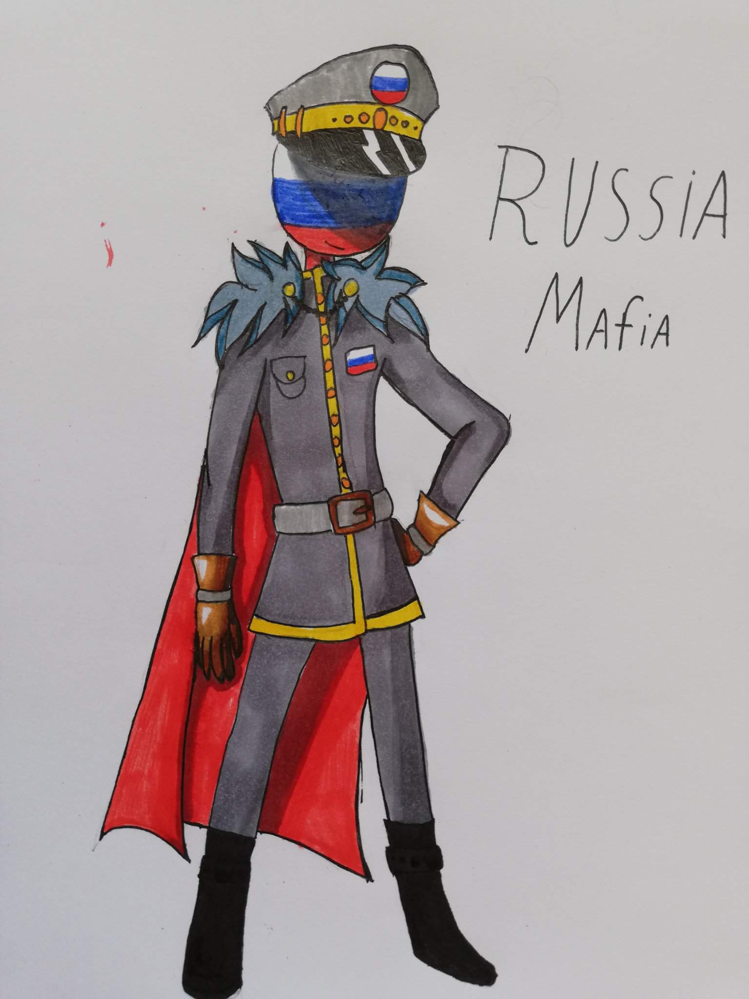 Картинки россии мафии countryhumans