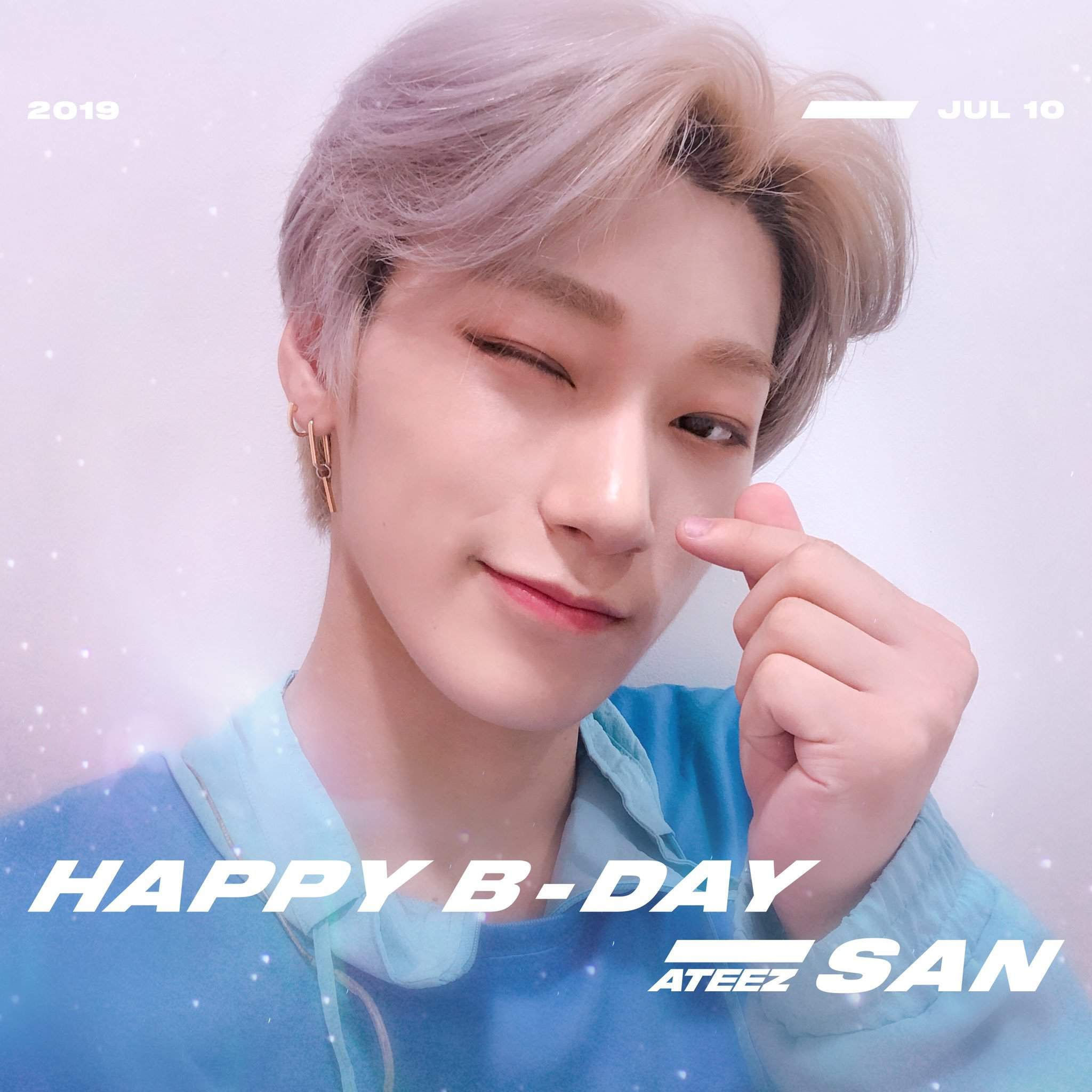 HAPPY BIRTHDAY SAN!!!🎂💞💞 ATEEZ 에이티즈 AMINO Amino