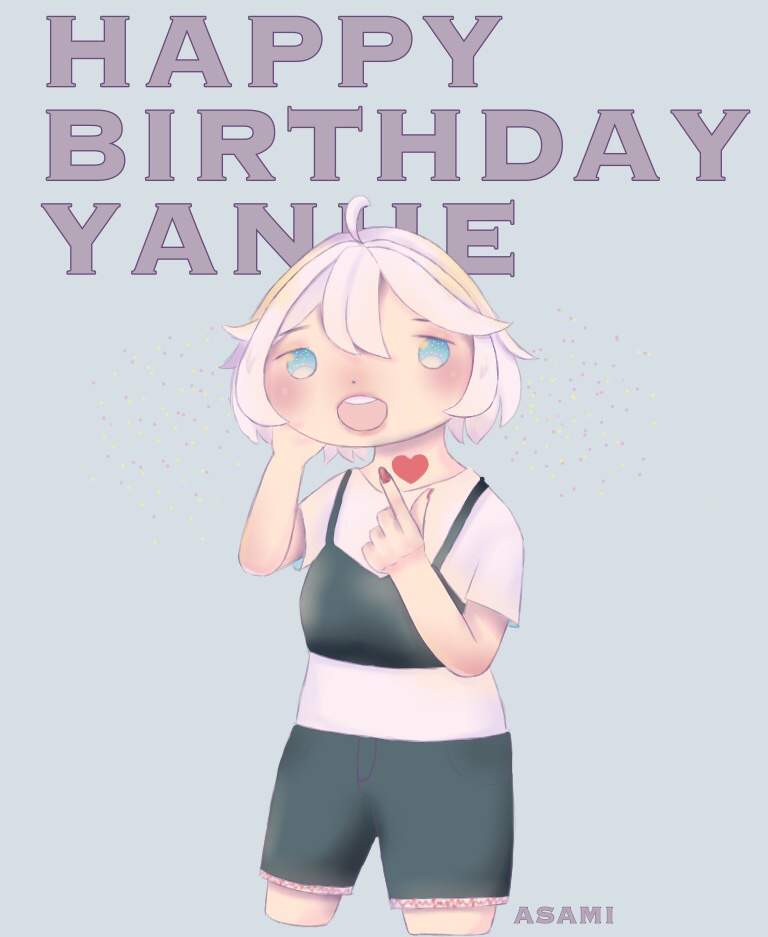 Happy (late) Birthday Yanhe🎉 | Vocaloid Amino