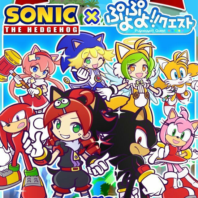 Puyoweek2019 Day 5 Or Something Favorite Crossover Its Sonic X Puyopuyo Puyo Puyo Tetris Amino