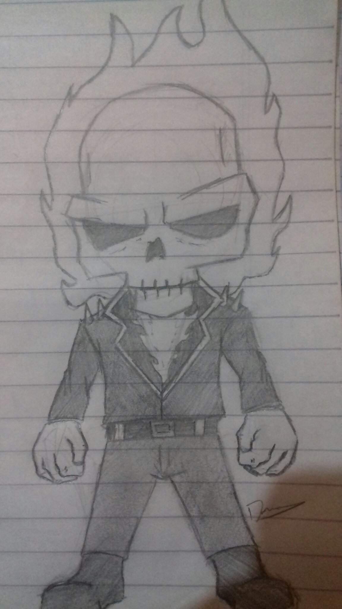 Ghost Rider Chibi Comics Amino