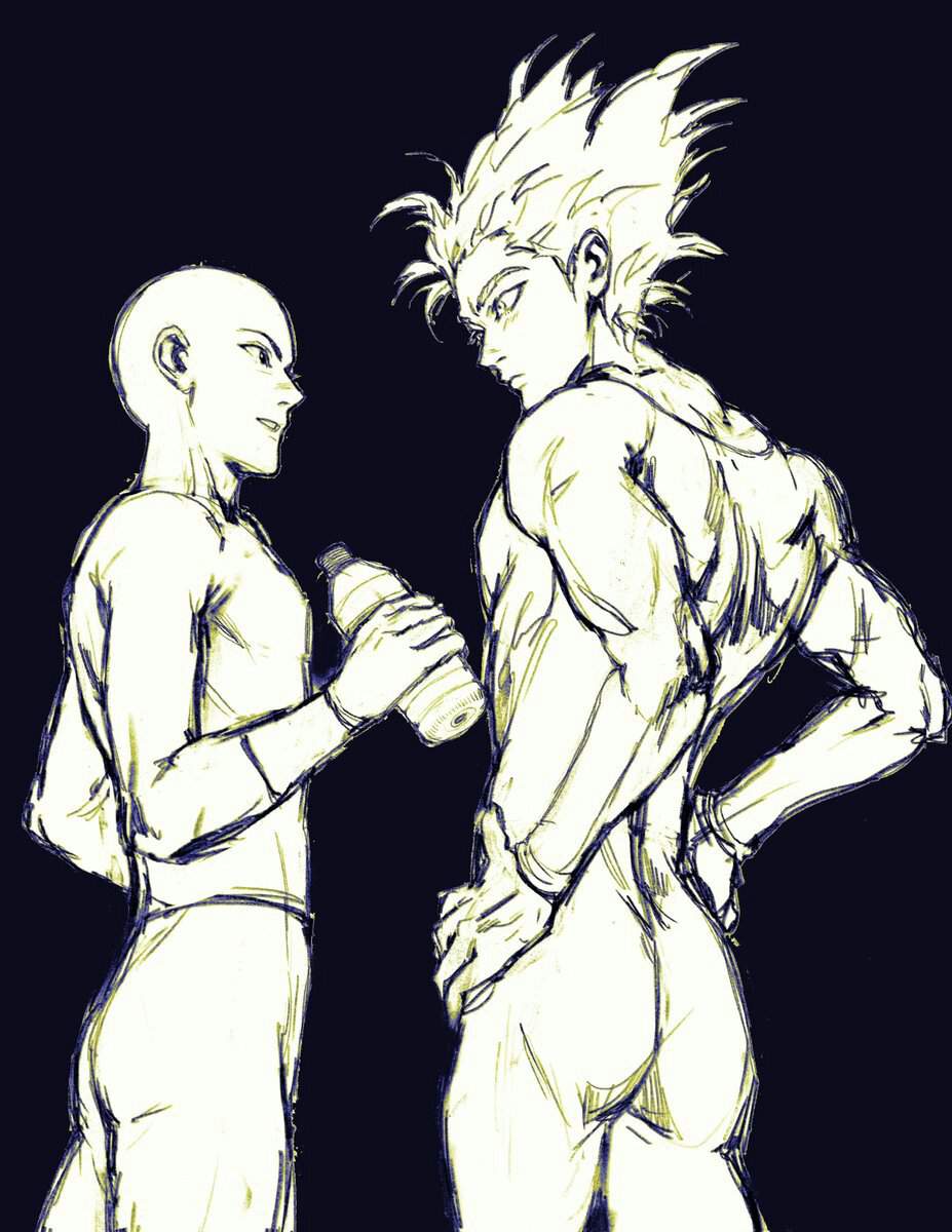 One punch man yaoi hentai фото 86