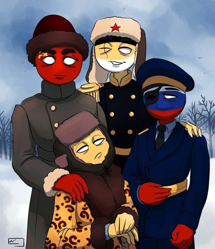 Картинки российская империя countryhumans