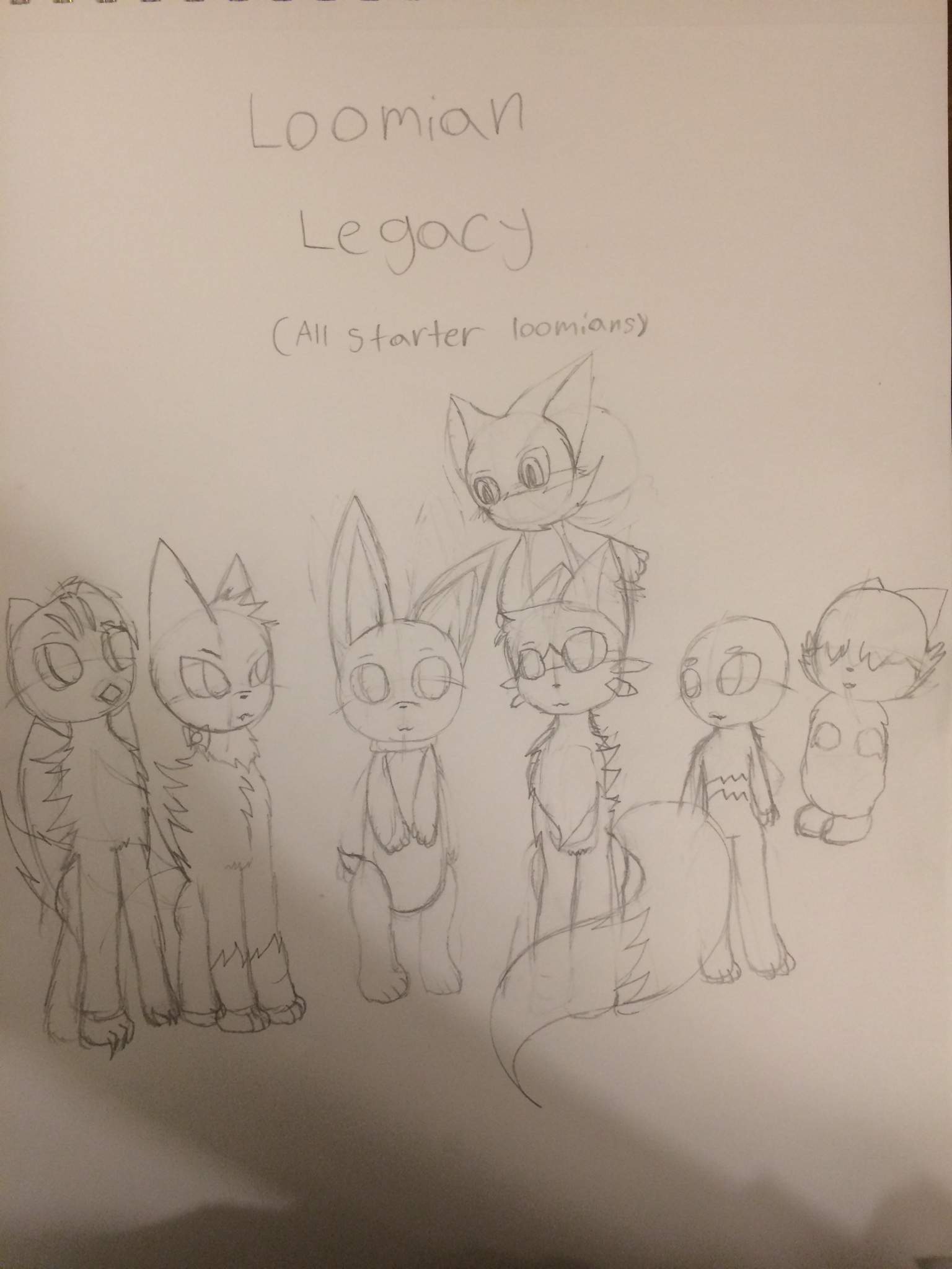 All Starter Loomians!! | Loomian•Legacy Amino