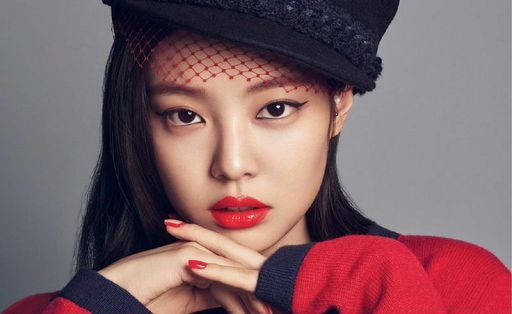 jennie red lipstick