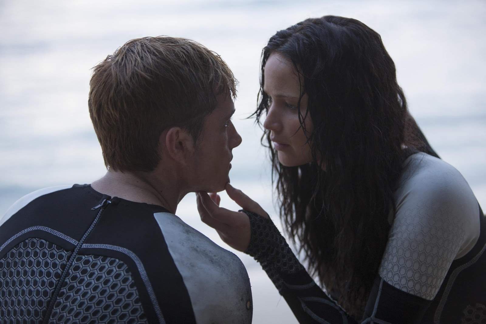 Find someone who will look at you the way Katniss and Peeta look at each ot...