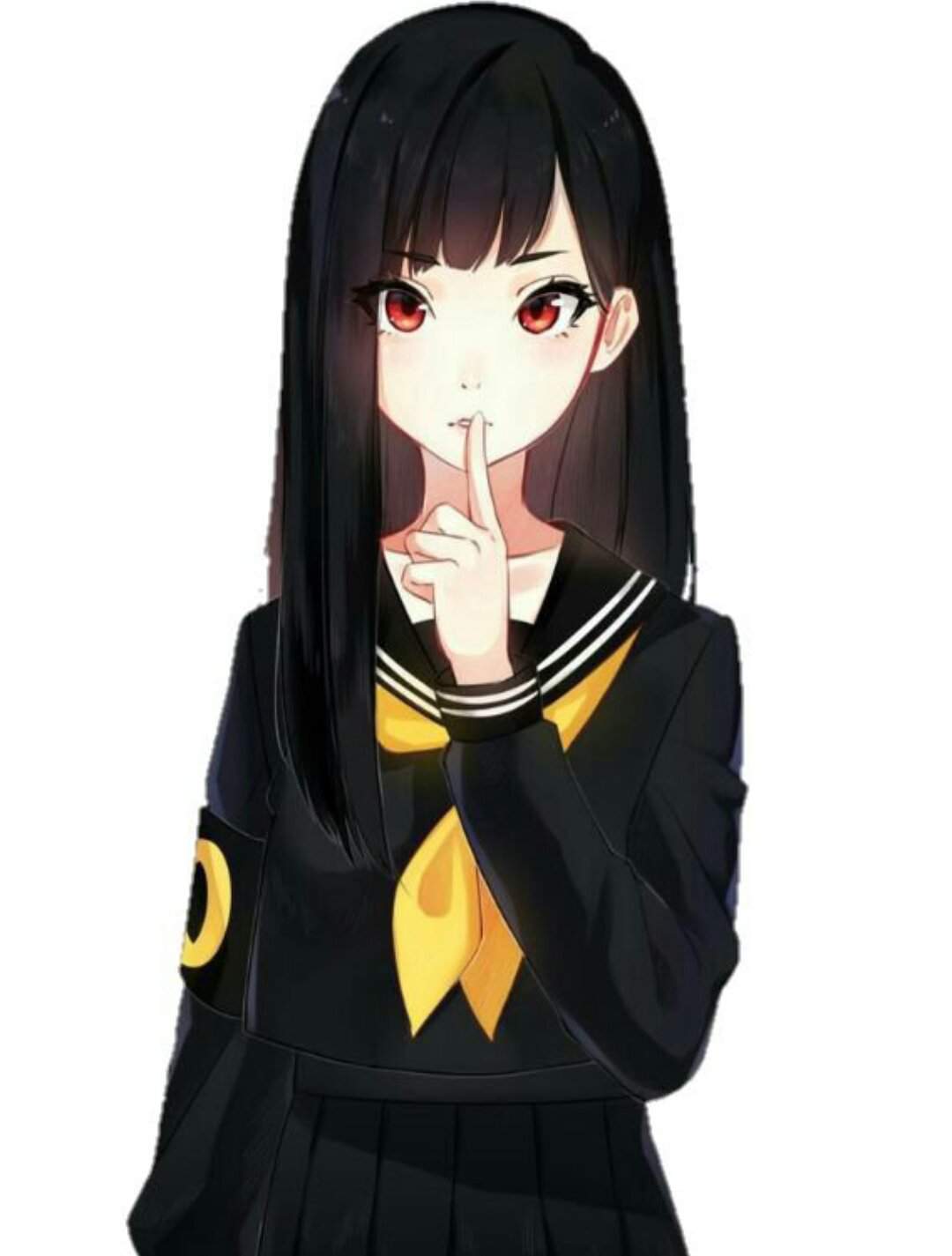 PNG anime Black hair
