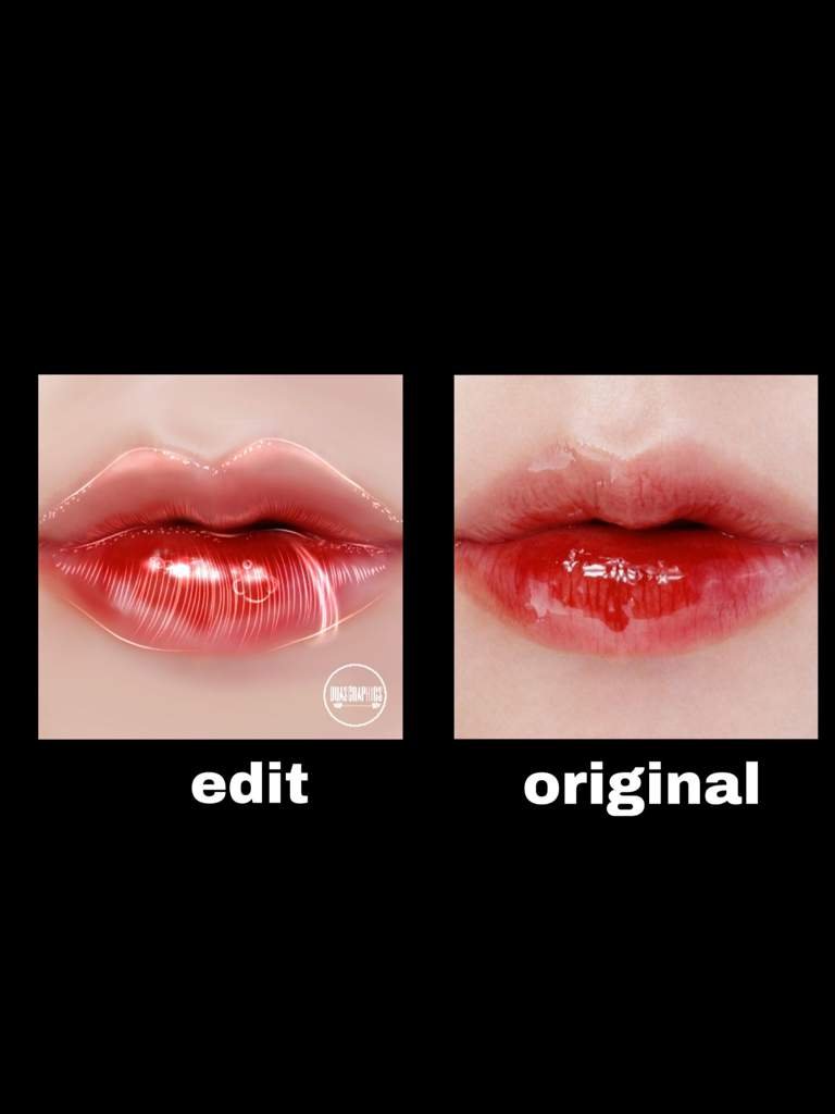 How To Make Glossy Lips On Ibispaint