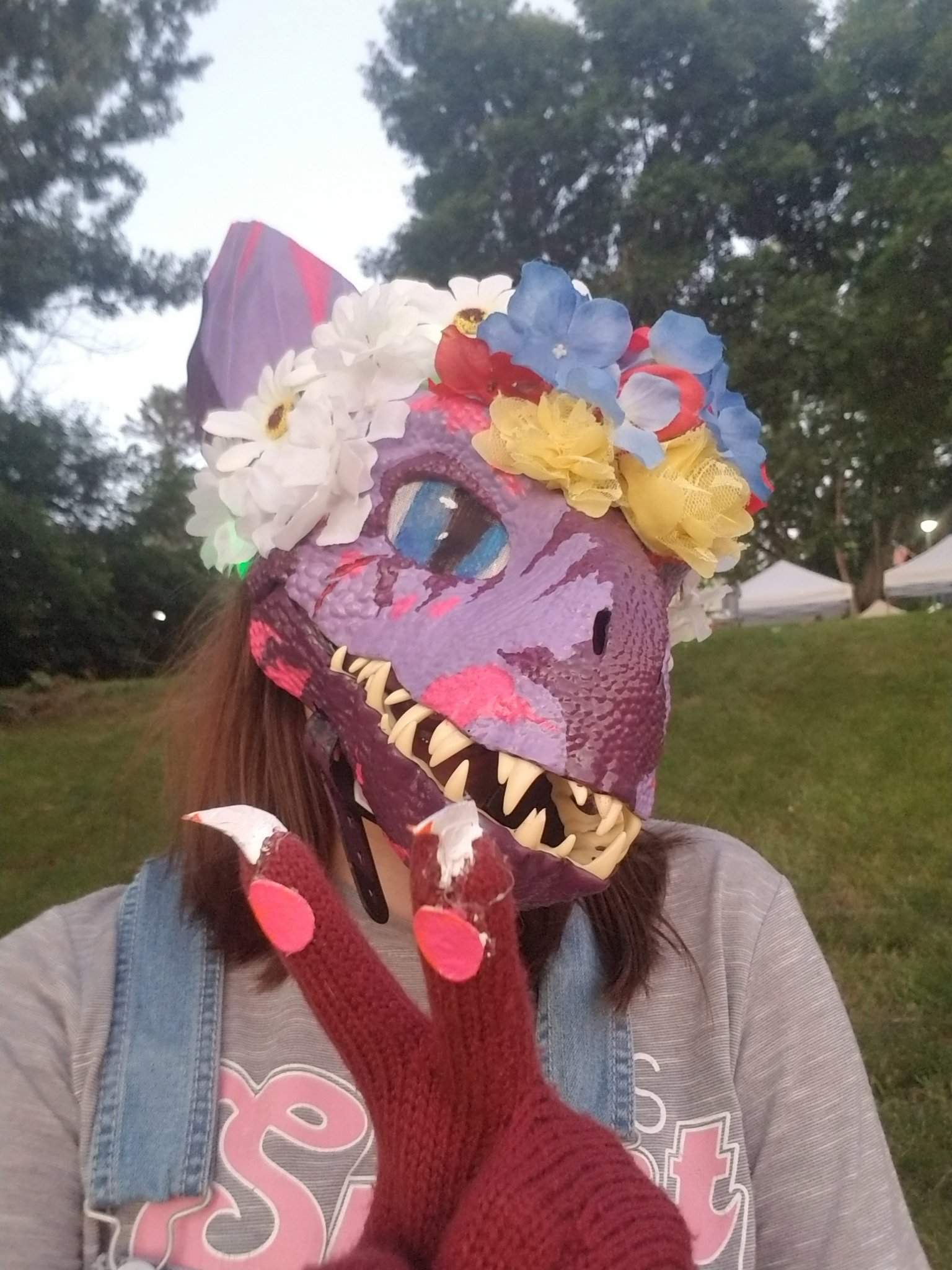 Would you buy a custom Dino mask? | Fursuit Maker Amino Amino