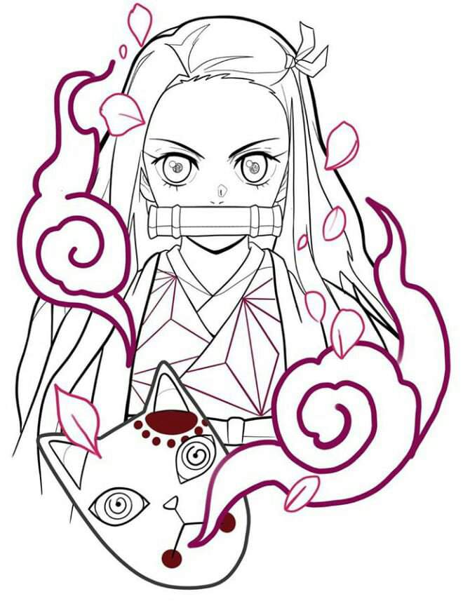 🌸💕 Dibujo de Nezuko 💕🌸 | Gamers Artistas y Otakus Amino