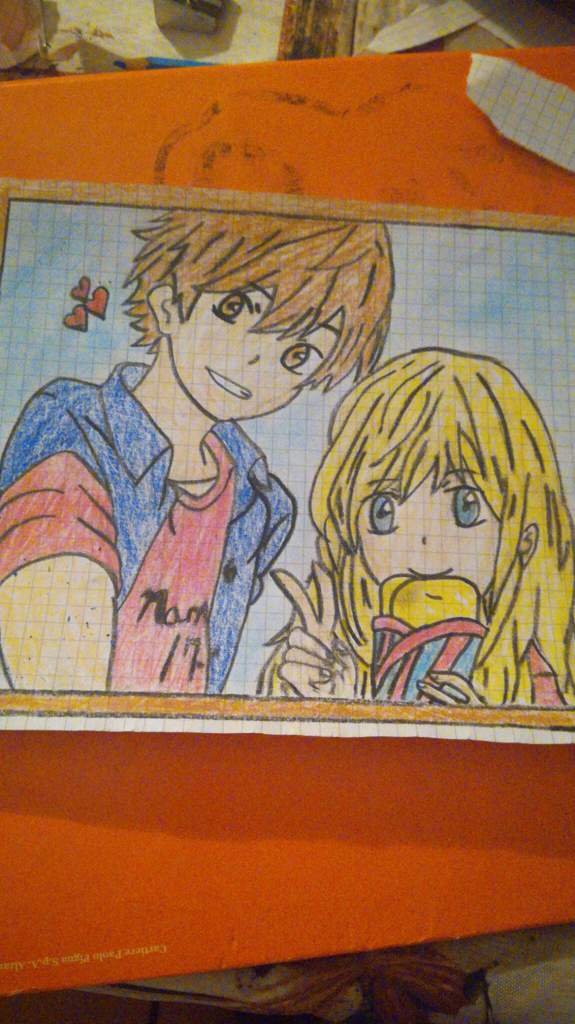 Watari&Kaori your lie in april Anime Amino