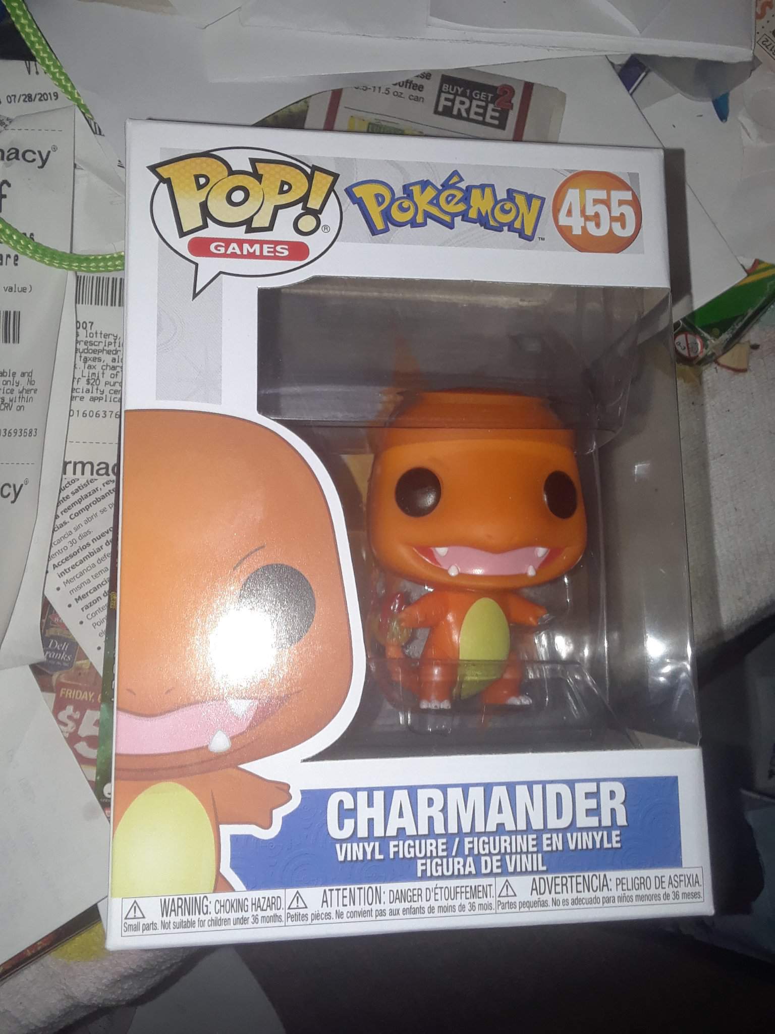 pop vinyl charmander