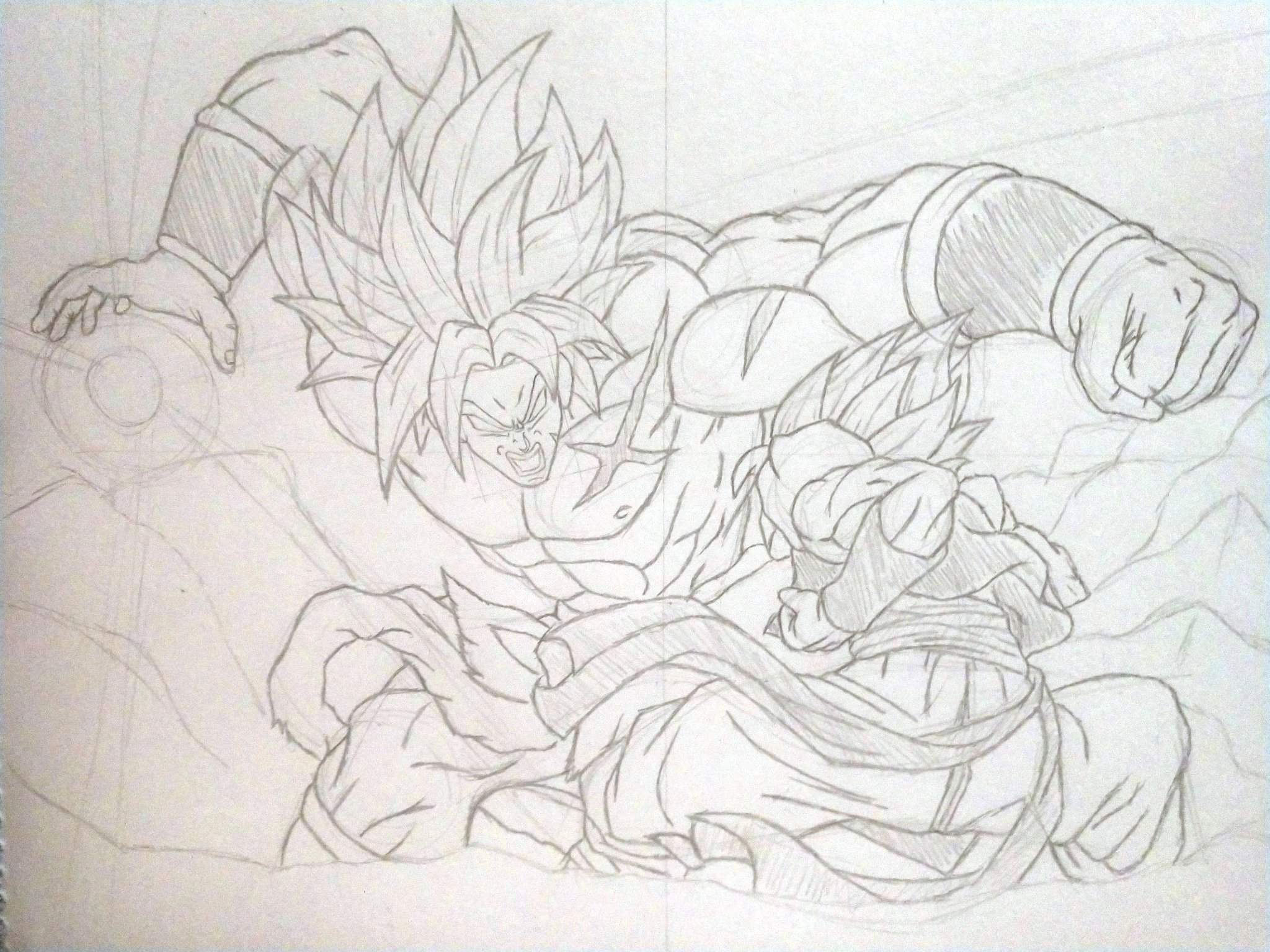 Featured image of post Broly Goku Para Colorear La apariencia de goku es bastante formidable y peligrosa