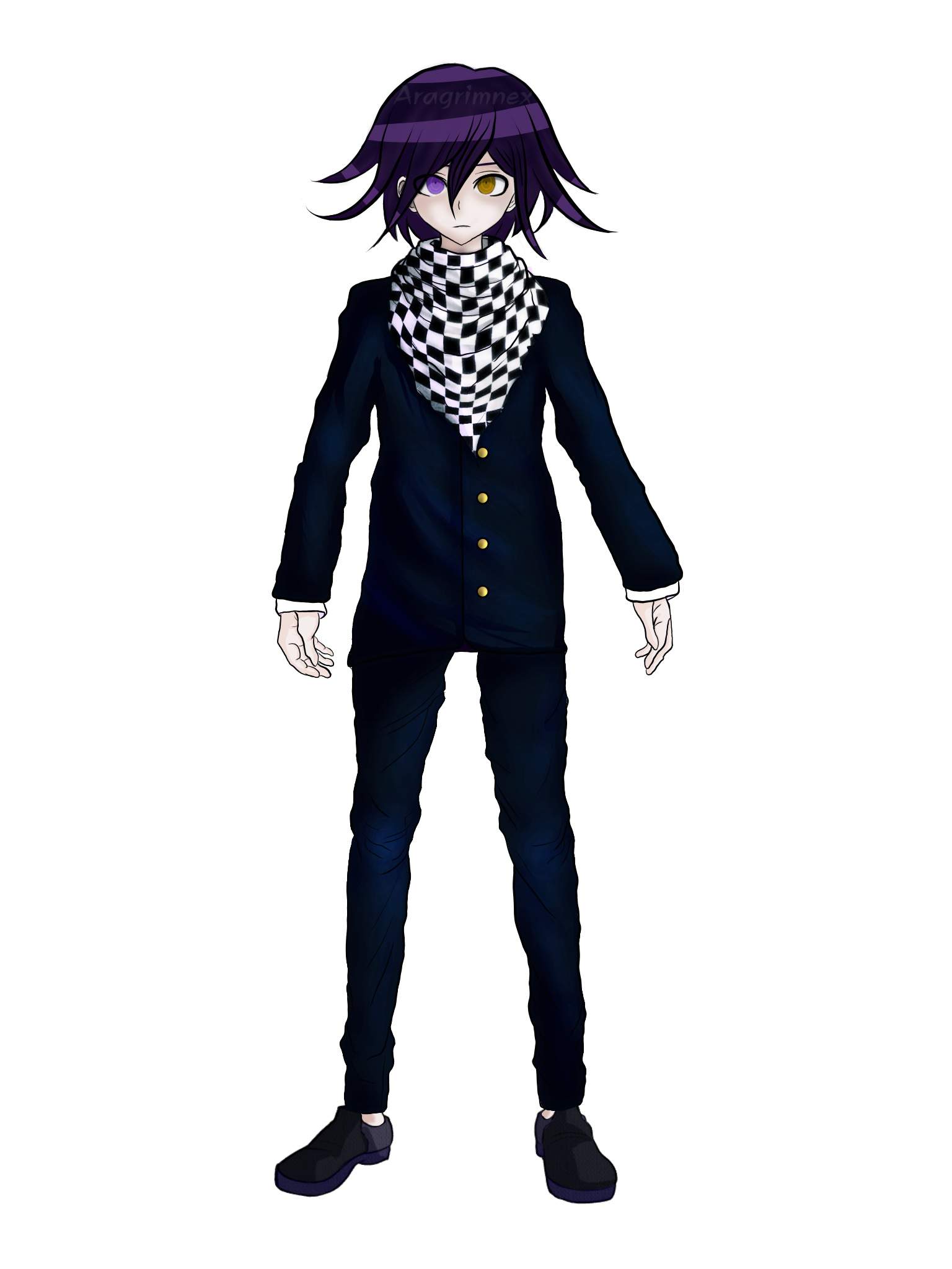 Pregame Kokichi Ouma Sprite Edit Danganronpa Amino Watch in hd☆inspired to make this by my good friends lolcharacters we chose were based off some of our favorite shipsenjoy !!!audio. amino apps