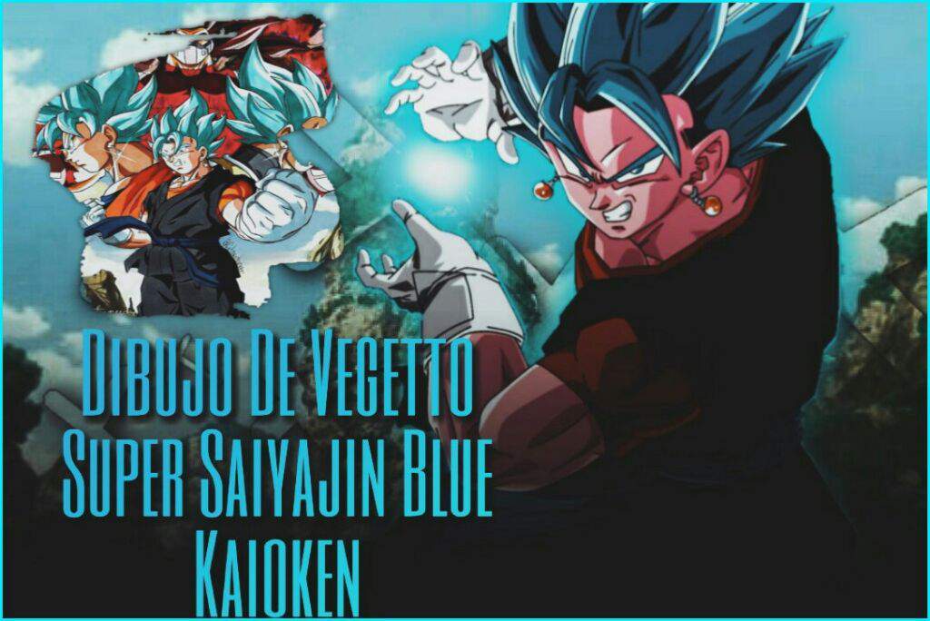 ???? Dibujo de Vegetto Super Saiyajin Blue Kaio-ken ???? | DRAGON BALL ESPAÑOL  Amino