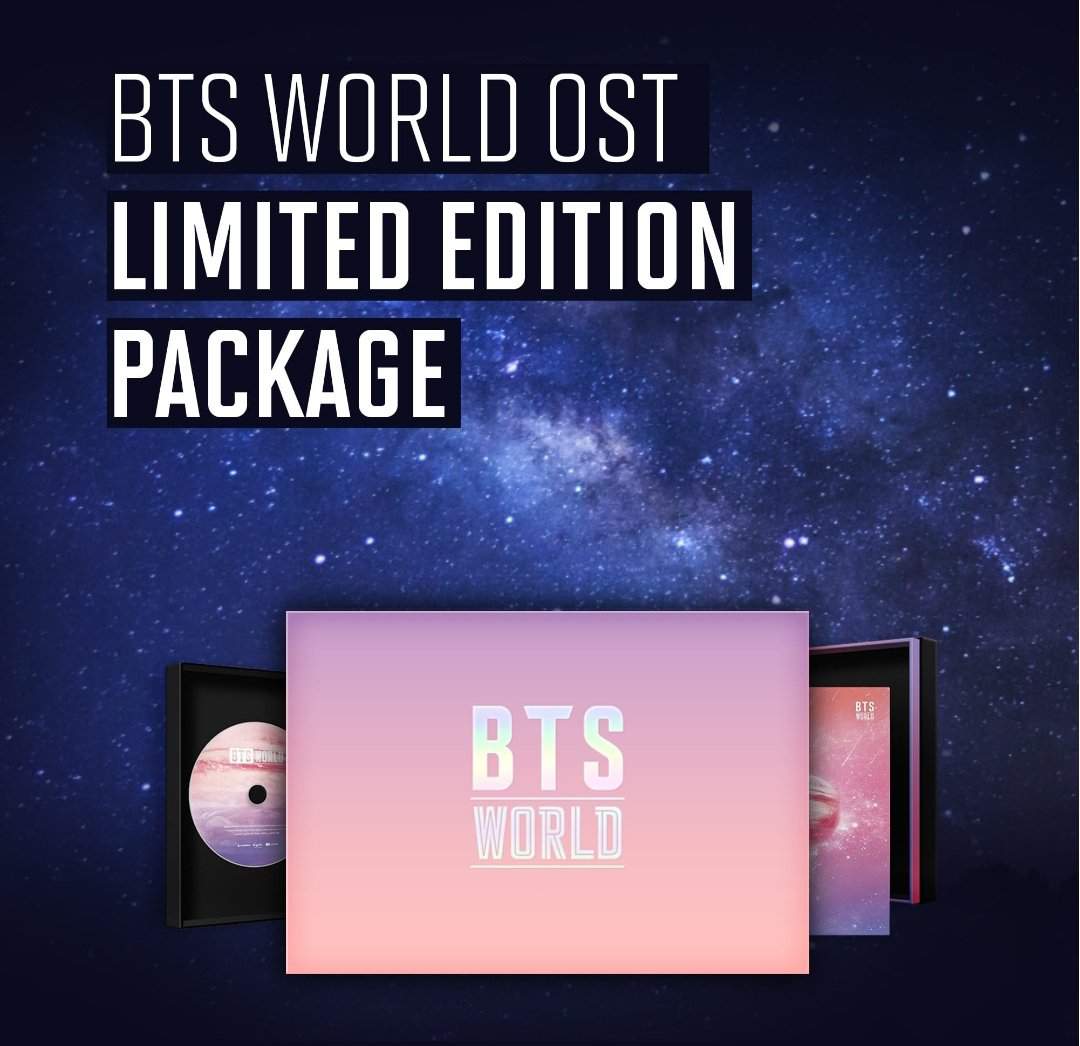 [NEWS] 190726 BTS WORLD OST Limited Edition Package Is Now Available For All #BTSWORLD Managers
